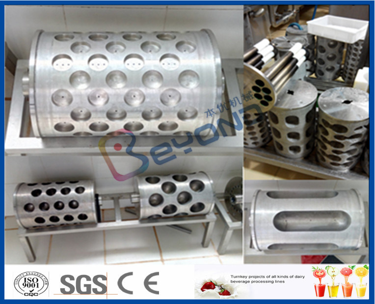 Stainless Steel Dairy Processing Equipment , Mozzarella Cheese Making