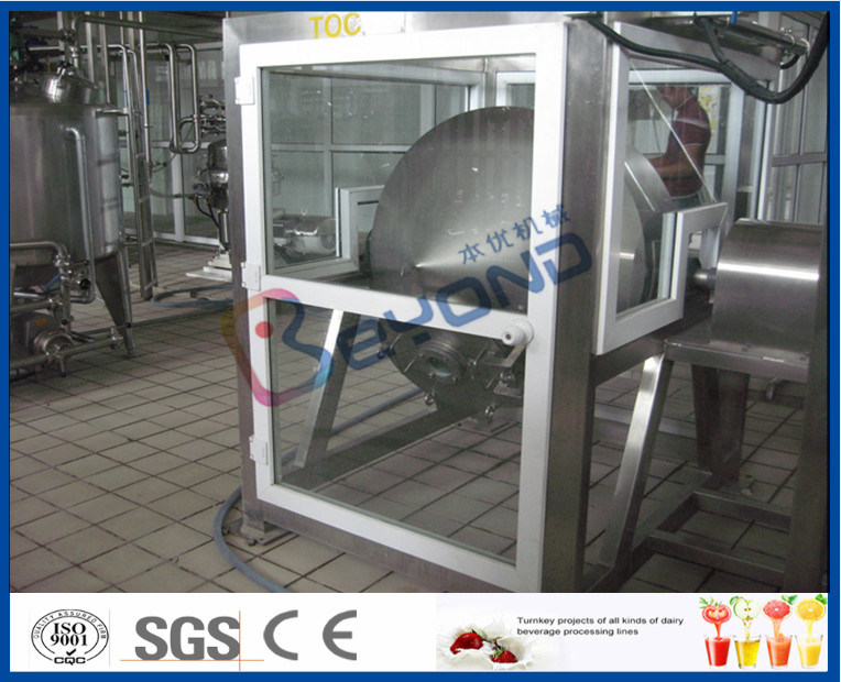 ISO Electric Butter Maker Butter Making Equipment With Bottle Packing