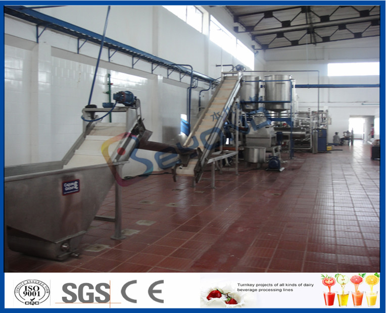 Mango Pulp Manufacturing Process Mango Juice Processing Machine For