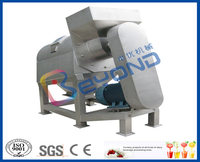Fruit Grinder Fruit Processing Equipment , Electric Apple Fruit Crusher