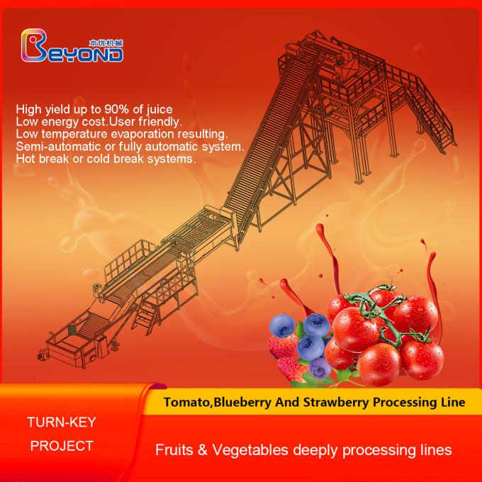 Electric Tomato Juicer Tomato Paste Making Machine , Tomato Juice Machine