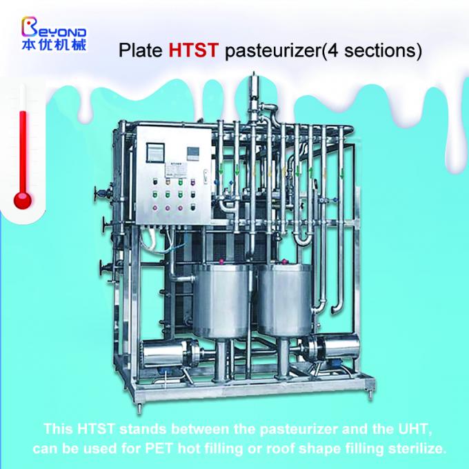 Plate Type Dairy Processing Equipment For Pasteurization Of Milk Process