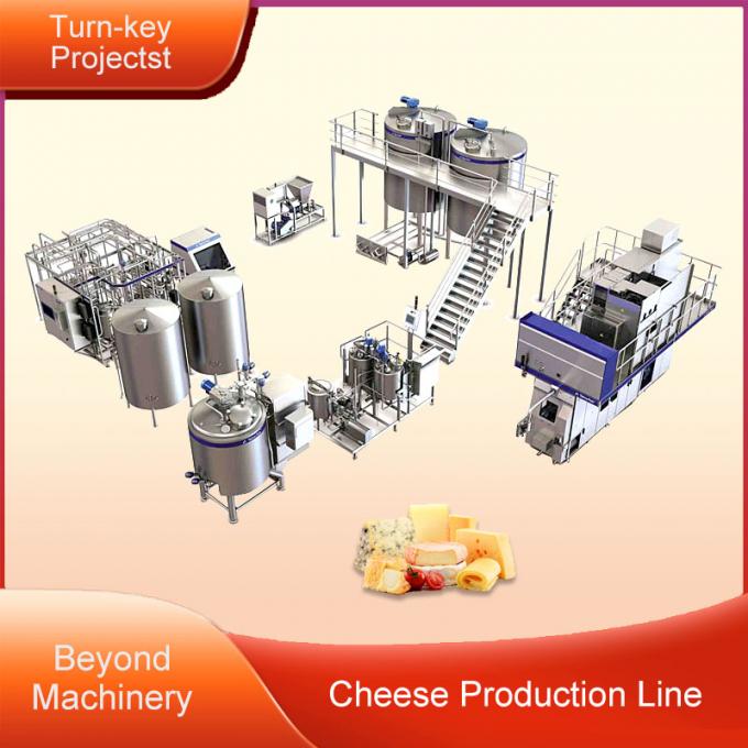 Automatic Cream Cheese Production Line 200kg/H High Capacity