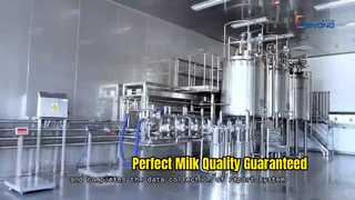 Watch: Milk Liquid Flash Evaporation Dairy Degassing Machine Showcase