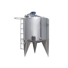 Industrial Automatic Stainless Steel Water Storage Tank Miller Type 10000 Litre