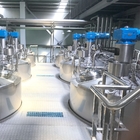 Automatic Stainless Steel Tanks Industrial For Milk Wing Agitator