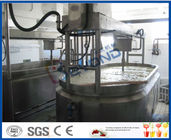 PLC control Commercial Cheese Making Equipment , 1000Liters soft white Cheese Machine