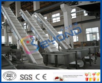 Fruit Processing Industry Fruit Conveying Machine For Juice Processing Plant