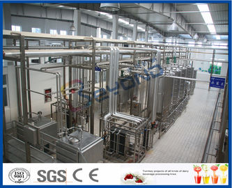 Energy Saving 2000-10000LPH  continuous  Ice Cream Machine  ISO9001 / CE / SGS