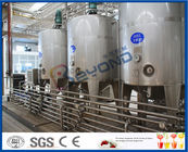 1000LPH-8000LPH Plain yogurt sterilizer/Greek Yogurt pasteurizer(4 sections) with 500ml PET bottle package