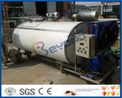 SUS304 SUS316 Self Cooling Stainless Steel Tanks For Fresh Milk Cooling