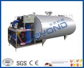 SUS304 SUS316 Self Cooling Stainless Steel Tanks For Fresh Milk Cooling