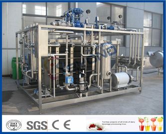 500L Plate Type Milk Pasteurization Equipment With Dairy Heat Exchanger