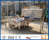2000L/H Dairy Processing Plant With Homogenizer And Pasteurizer 3000-4000 Bottles/H