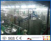 Orange / Mango Juice Processing Industrial Fruit Juicer Machines , Juice Production Line
