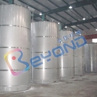 Cylindrical Stainless Steel Tanks For Milk Processing Storage