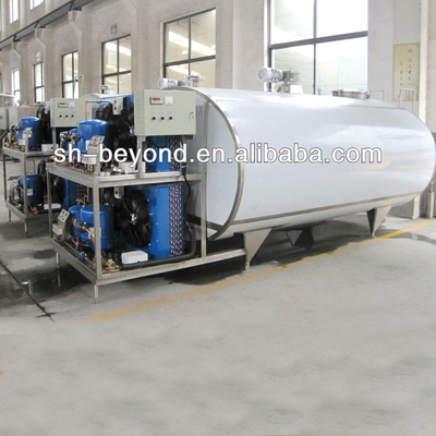 SUS304 Stainless Steel Tanks For Dairy Milk Storage Cooling