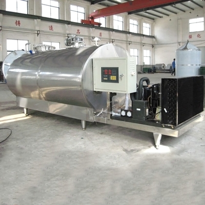 SUS304 Stainless Steel Tanks For Dairy Milk Storage Cooling