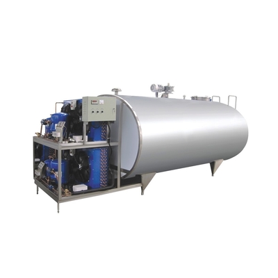 304 / 316 Stainless Steel Milk Chiller Storage Tank Dairy Processing Machines 1500 Liters