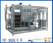Full Automatic 200L Mini Milk Pasteurization Equipment 6KW Power Storage Tank Processing