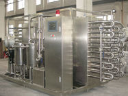 PLC Control Dairy Processing Plant 2000LPH UHT Aseptic Tubular Sterilizer 1 Year Warranty