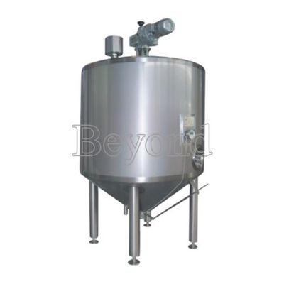 SS 50mm Insulation 3000L Yogurt Fermentation Tank for dairy products and juice