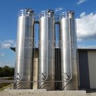 Silo Vertical Storage Stainless Steel Wine Vat With Ladder