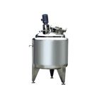 SUS304 7500l Cooling Dimple  Jacketed Mixing Stainless Steel Tank