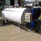 CIP Cleaning 1000ltr Stainless Steel Tanks For Milk Cold Storage