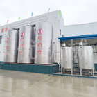 SUS 304 UHT Milk Processing Line 1000-100000LPH Capacity 12 Months Warranty