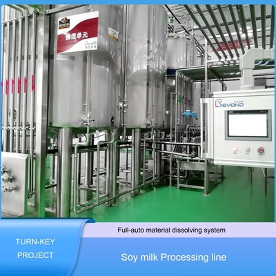 Complete Soya Milk Production Line Making Machine