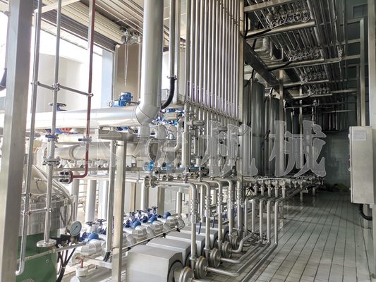 Semi Auto Complete Milk Pasteurization Machine