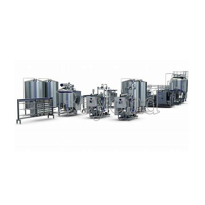 200TPD Turnkey UHT Milk Processing Line Full Auto Material Feeding