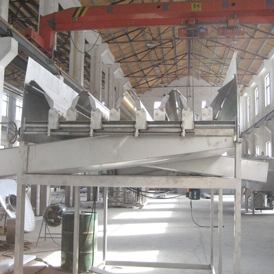 Stainless Steel Vegetables Fruit Processing Equipment With Spiral Conveyors