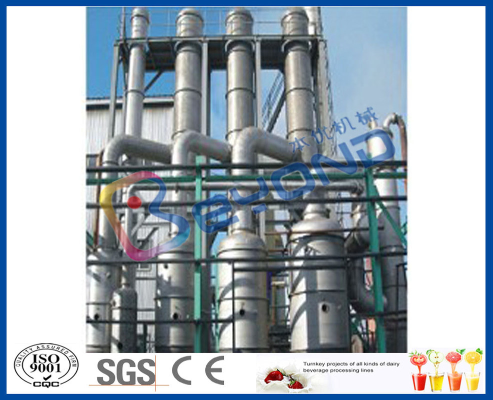 SUS304 Industrial Multiple Evaporator System , Falling Film Multi