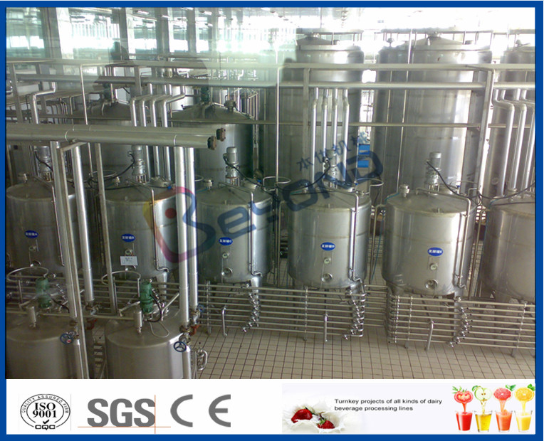 2TPH 10TPH ISO Milk Production Process Milk Powder Making Machine