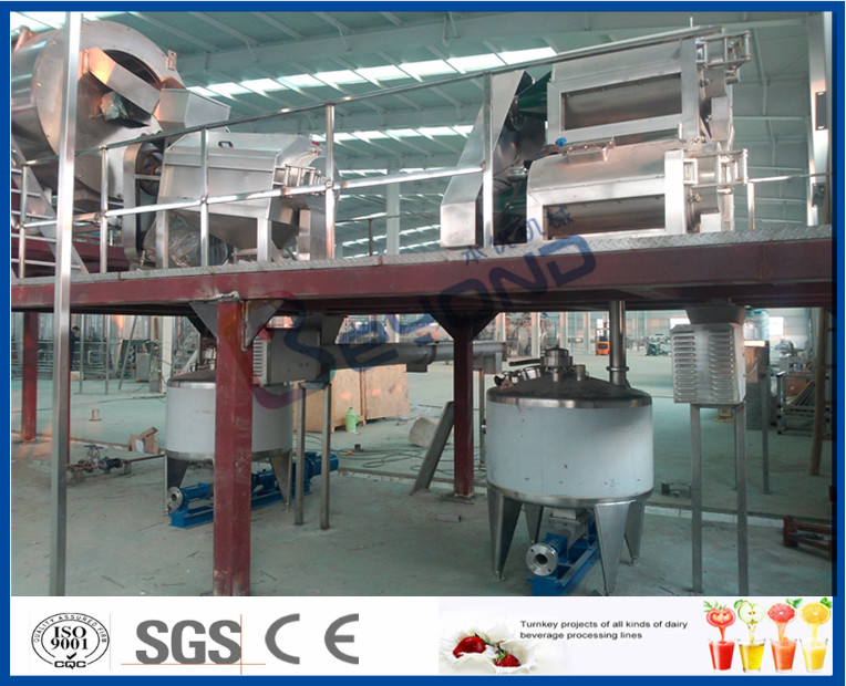 Orange Juice Production Fruit Juice Processing Equipment For Fruit
