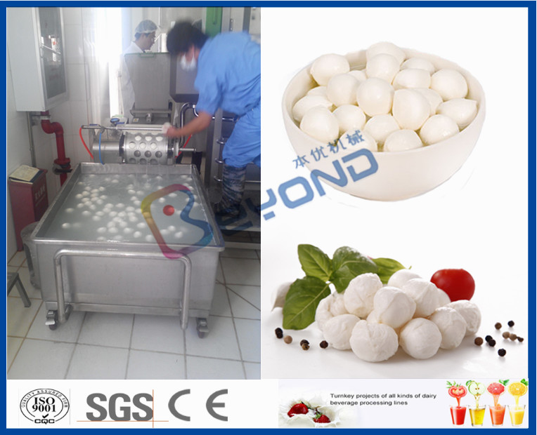 EC 10TPD Soft Cheese Making Equipment For Cheese Making Factory