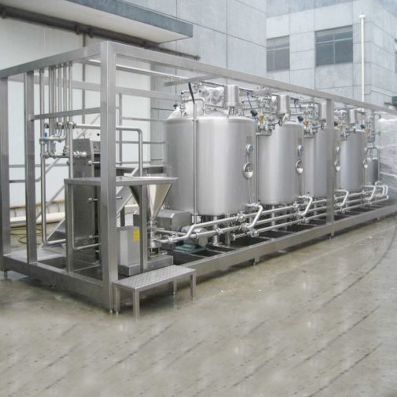 25T/D On Line Mixing System And Full-Auto CIP Almond Milk Manufacturing ...
