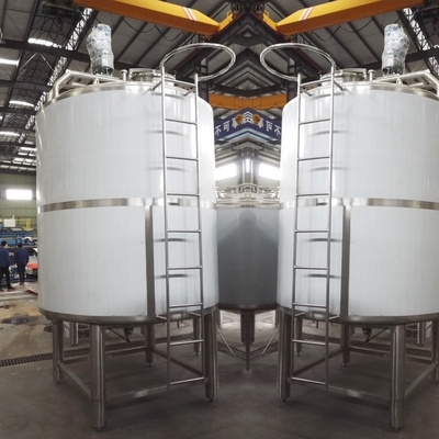 5000L Automatic Stainless Steel Tanks Industrial Food Processing Tanks