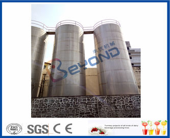 200m3 Airtight Stainless Steel Holding Tank Double Layer Structure