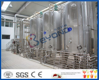 Dairy Production Line Industrial Yogurt Making Machine With Bottle Package