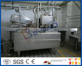 SGS Sanitary  1000L/H  Yoghurt Processing Line With Auto CIP Cleaning