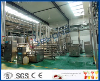 Full Automatic PLC Control Apple Juice Making Plant For Fruit Juice Factory