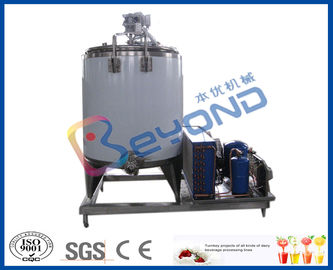 Milk Cooling Stainless Steel Tanks for Cooling / Storage Fresh Milk Customized Size