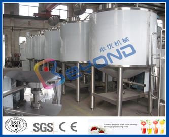 300L-2000L bottom shearing emusification tank for sugar melting tank/ powder dissolving tank