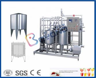 Plate Type Small Scale Pasteurization Equipment , Yoghurt Dairy Milking Equipment