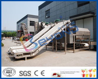 SUS304 SUS316L Fruit Clapboard Elevator Fruit Processing Equipment For Fruit Conveying