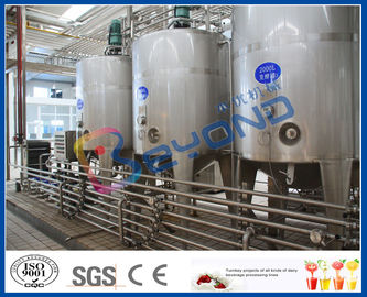 ISO CE SGS Uht Milk Processing Plant With 250ml Aseptic Pouch Filling Machine