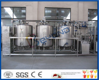 1000L - 10000L Cleaning In Place System , Cip Systems Dairy Industry With 4 Tank Double Circuits